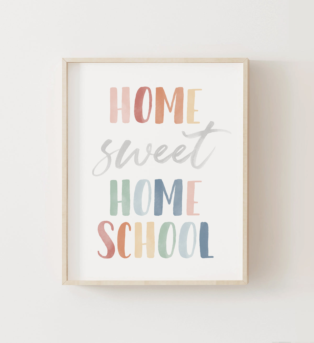Home Sweet Homeschool Print - MRCP