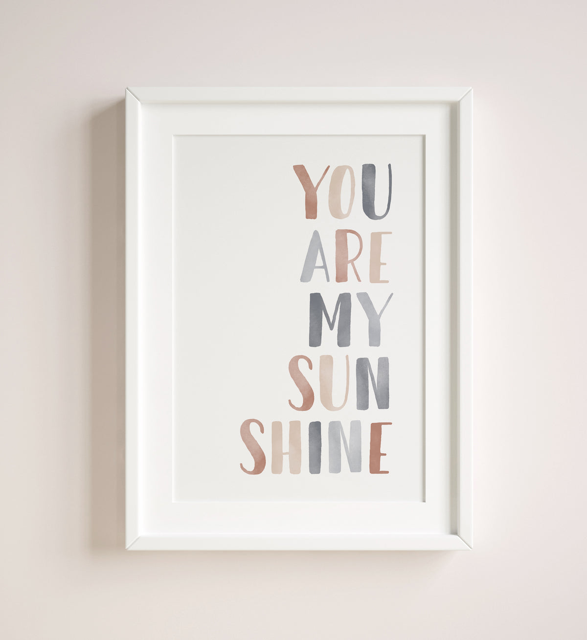 You Are My Sunshine Print - EBCP