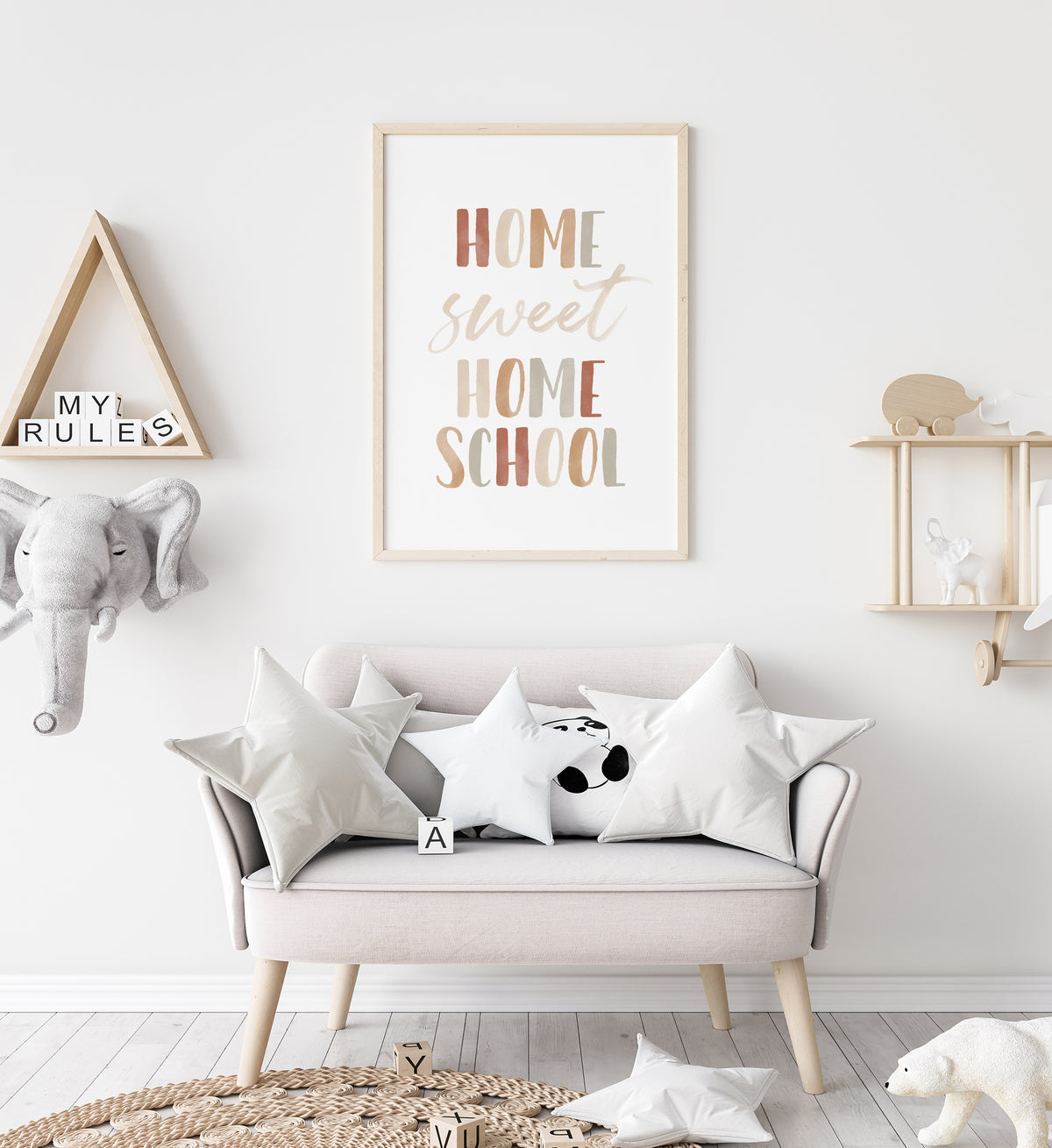 Home Sweet Homeschool Print - TCCP