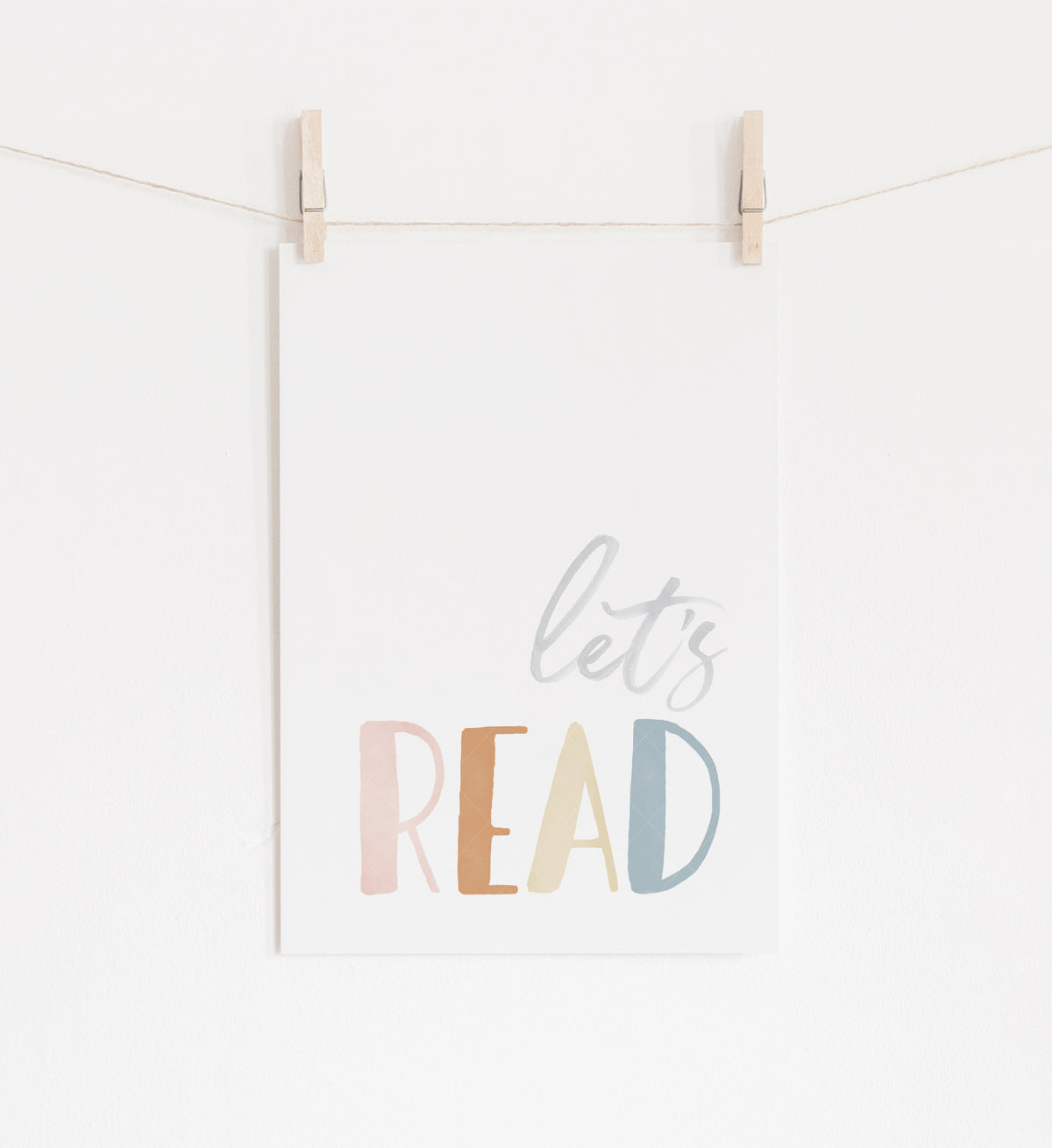 Let&#39;s Read, Let&#39;s Play Set of 2 Prints - BHCP