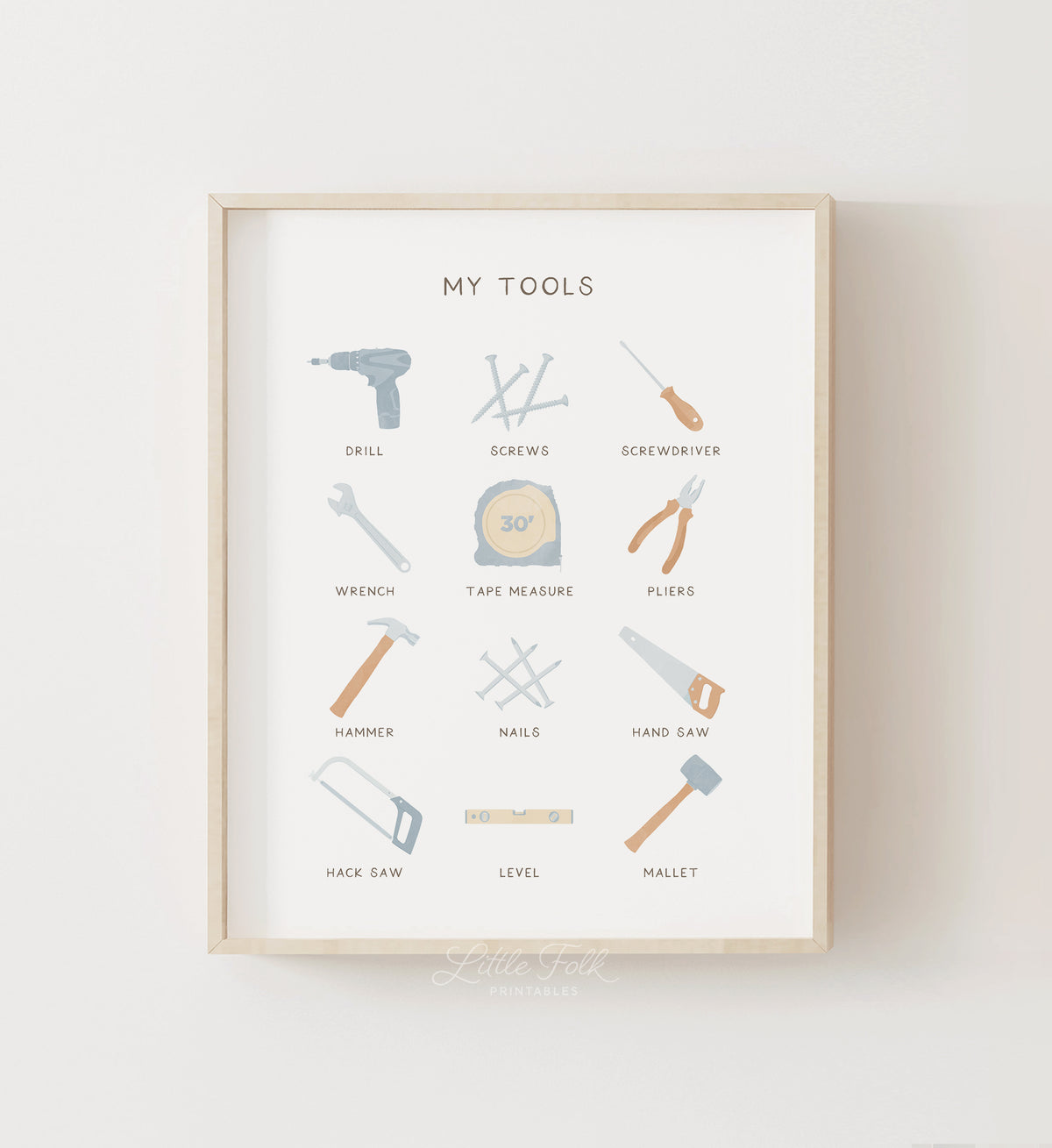 My Tools Print
