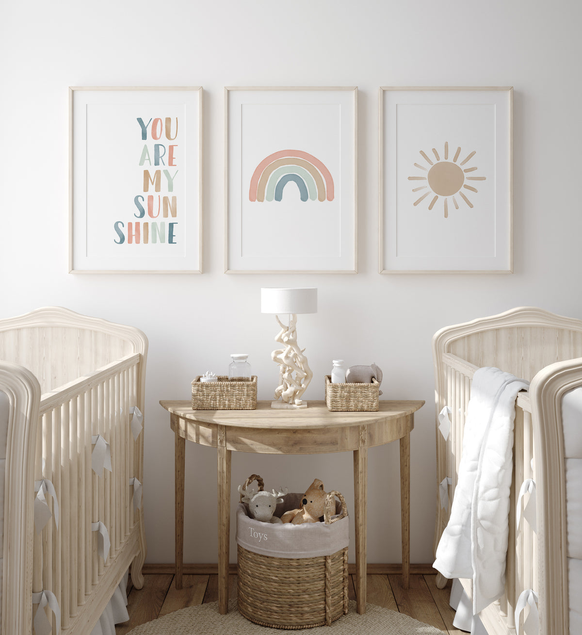 Rainbow, Sunshine &amp; Sun Set of 3 Prints - MPCP