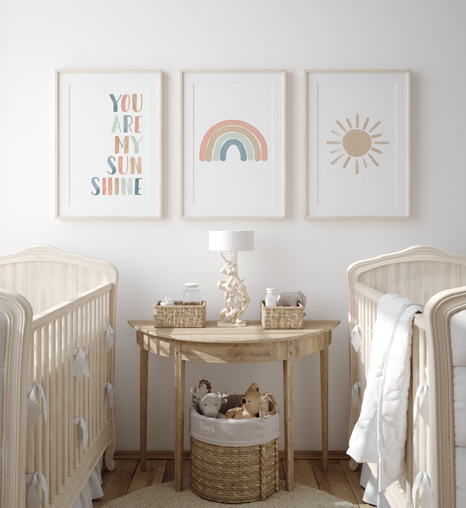 Rainbow, Sunshine & Sun Set of 3 Prints - MPCP