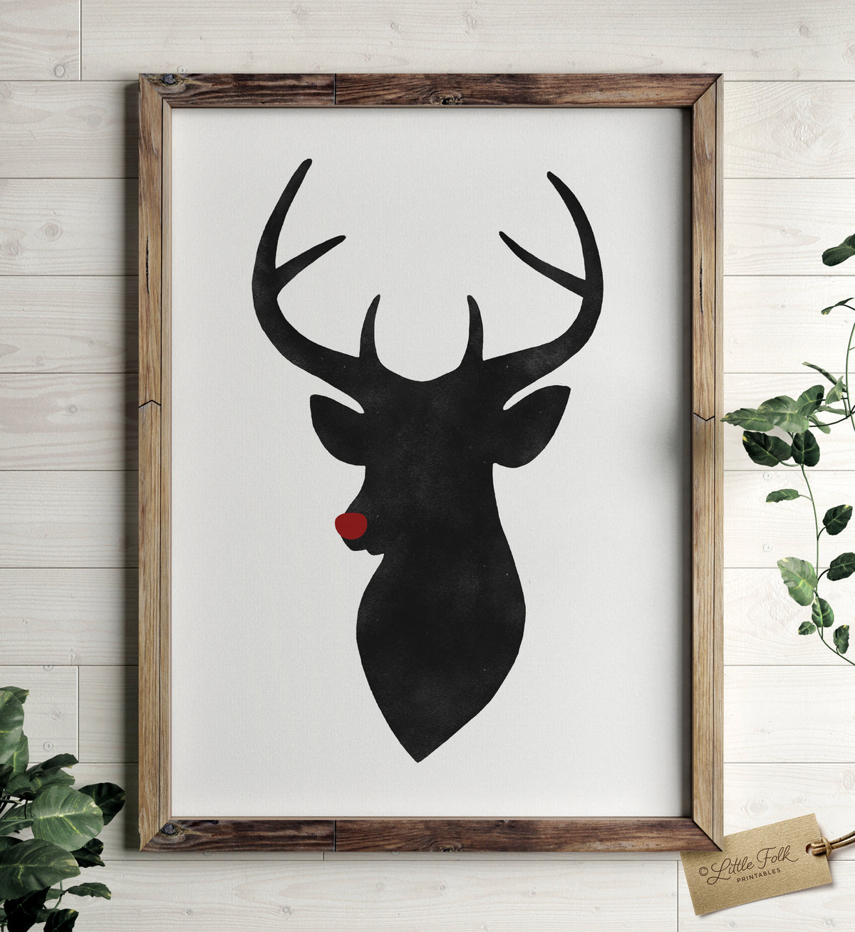 Rudolph Print