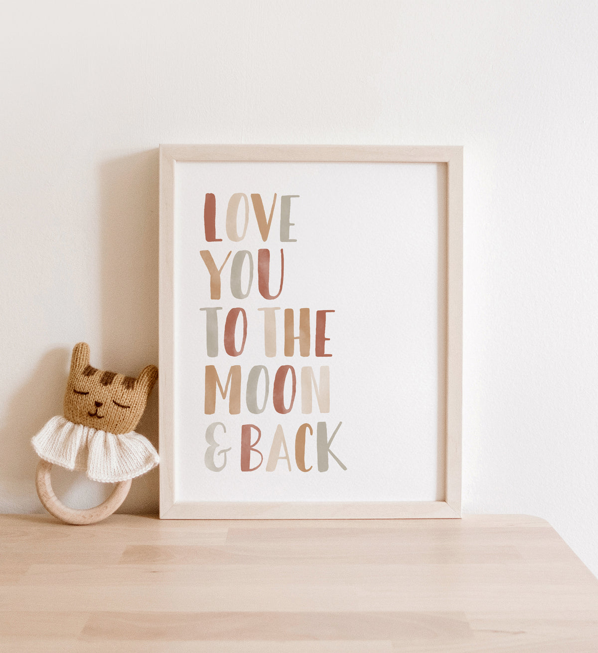 Love You to the Moon and Back Print - TCCP