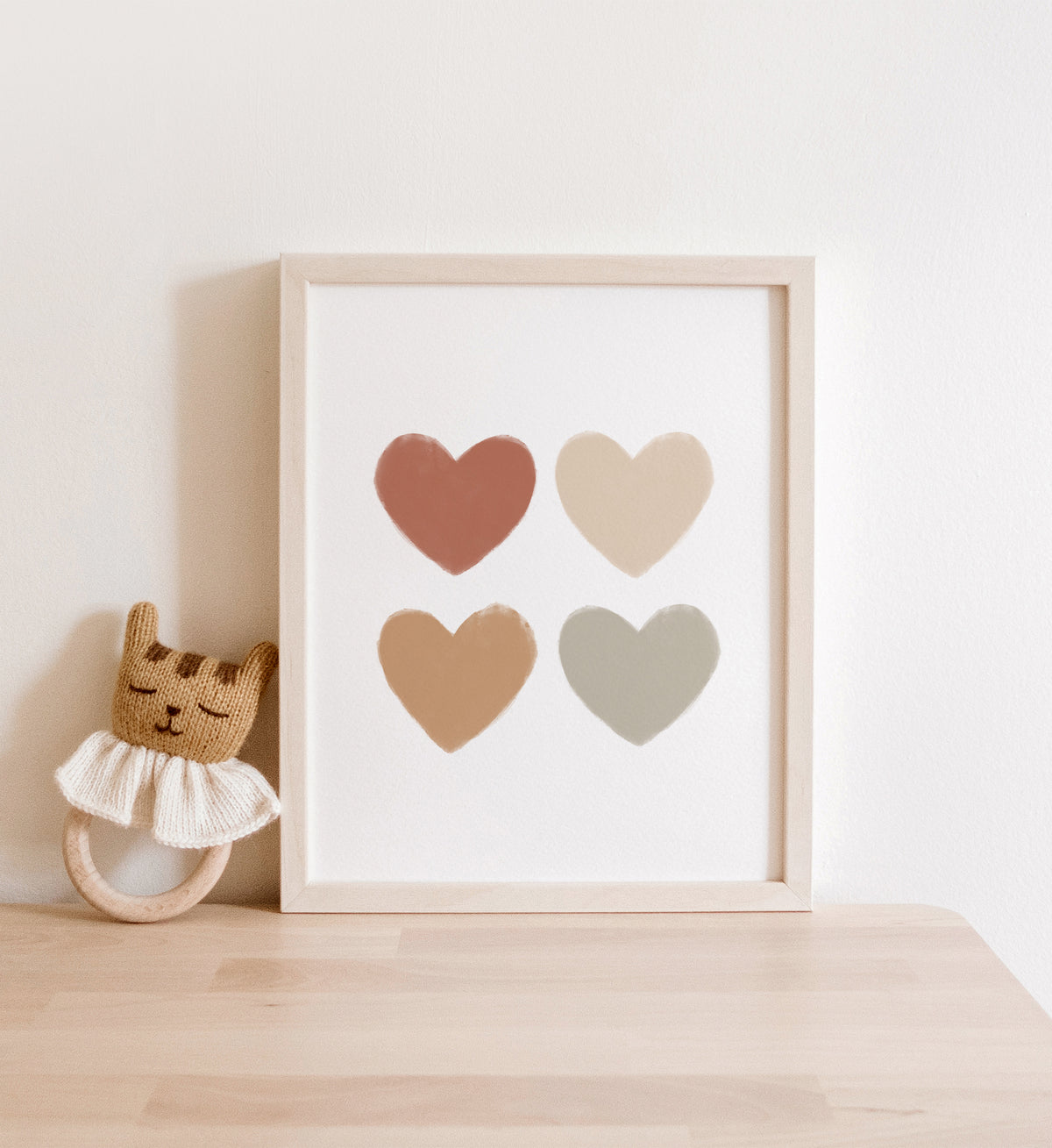 4 Hearts Print - TCCP