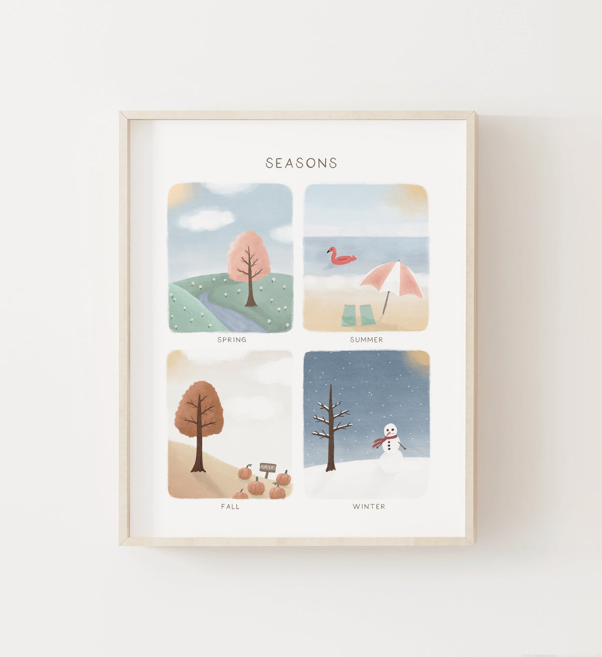 Seasons Print - MRCP