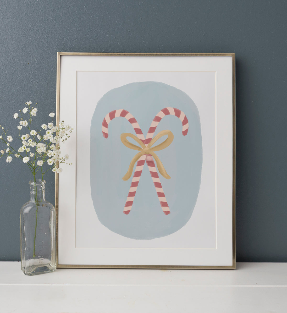 Candy Canes Print