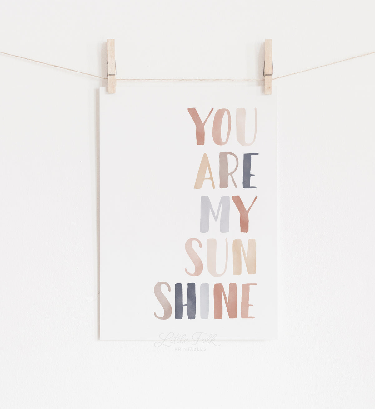 You Are My Sunshine Print - ENCP