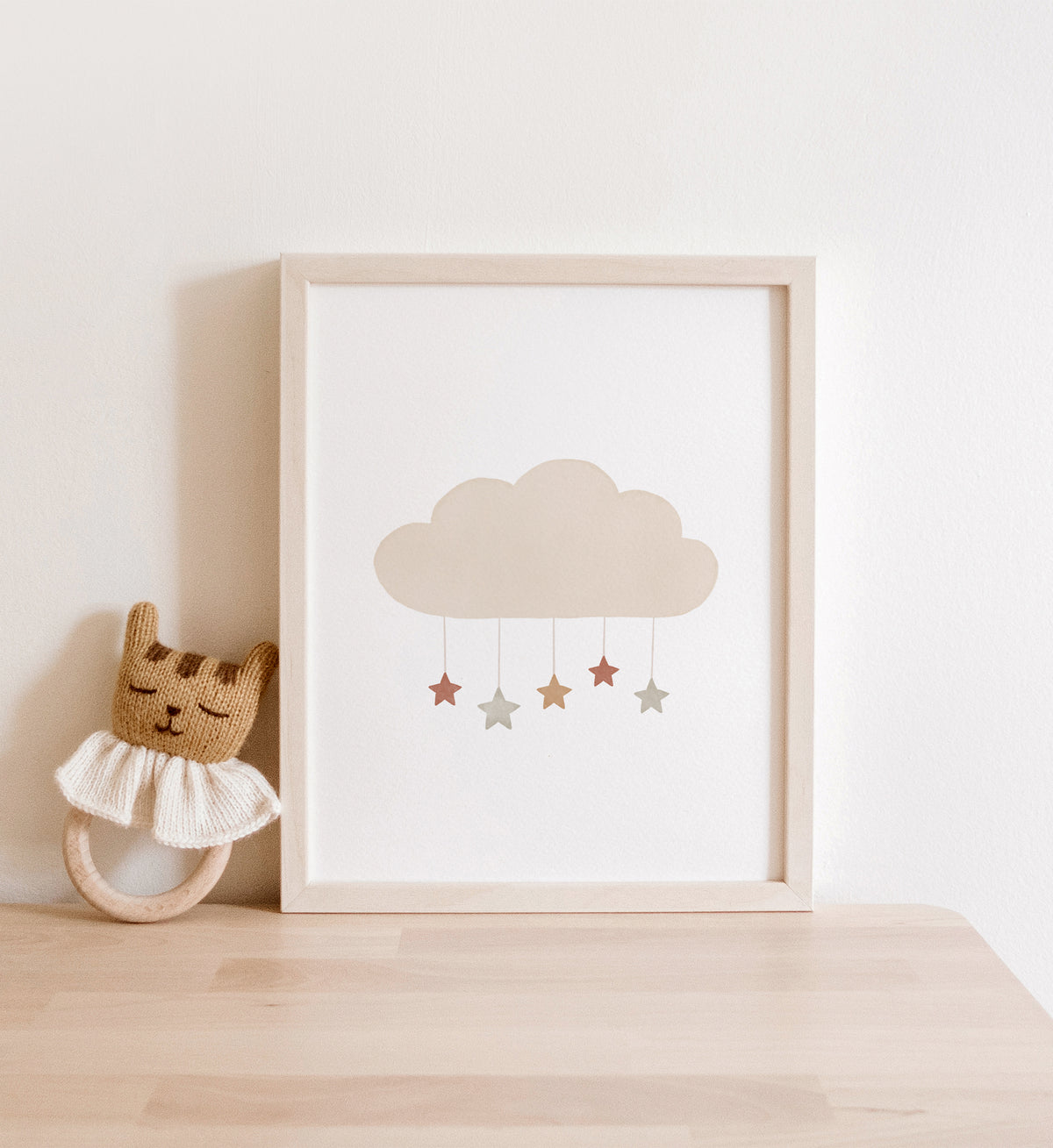 Cloud with Stars Print - TCCP