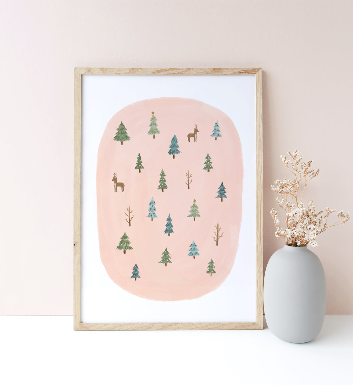 Christmas Trees Print