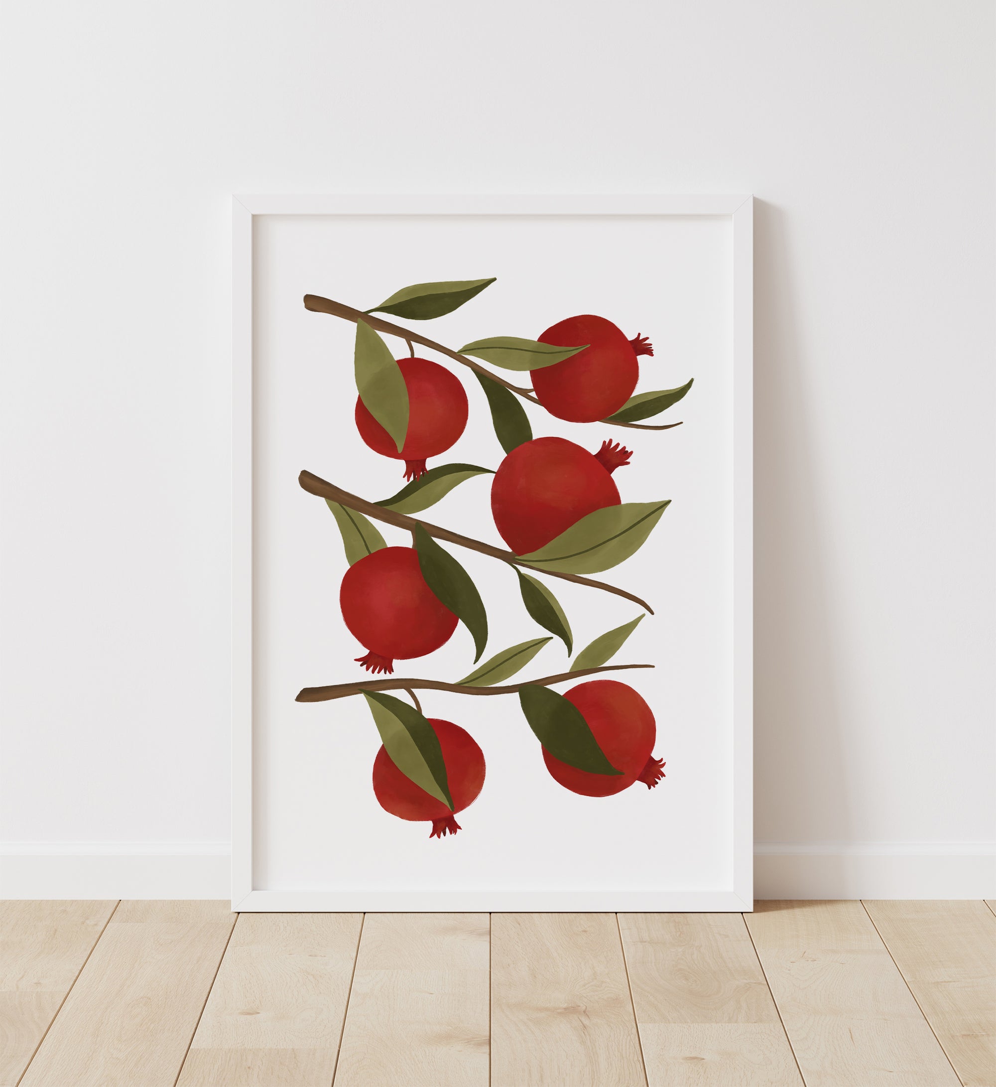 Pomegranates Botanical Print