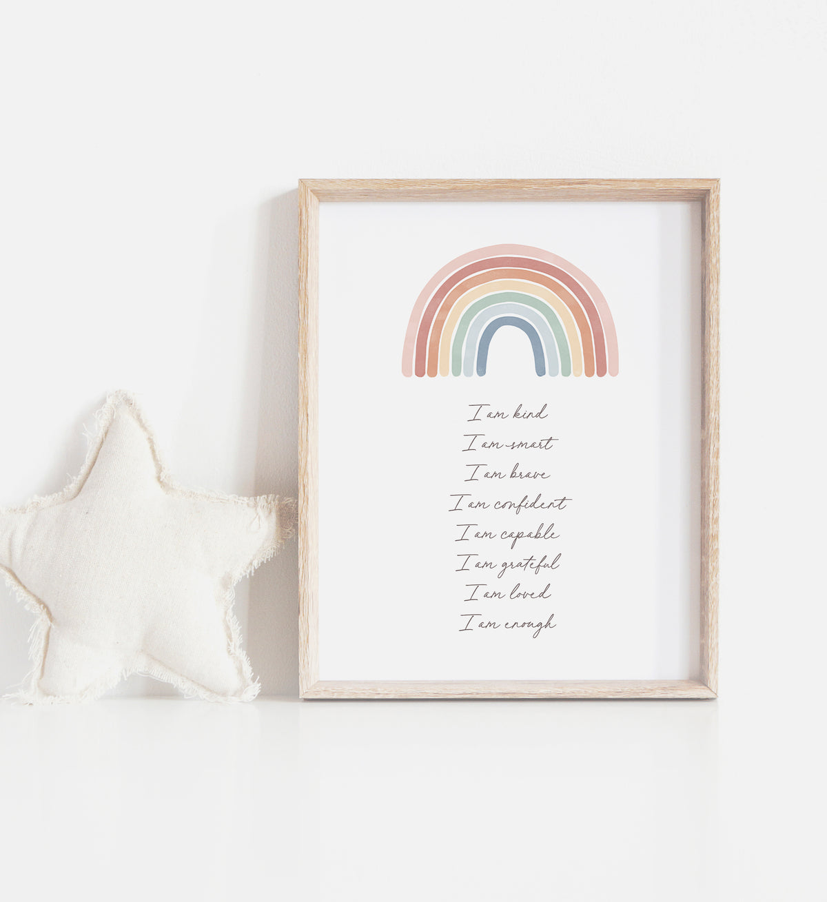 Affirmations with Rainbow Print – MRCP