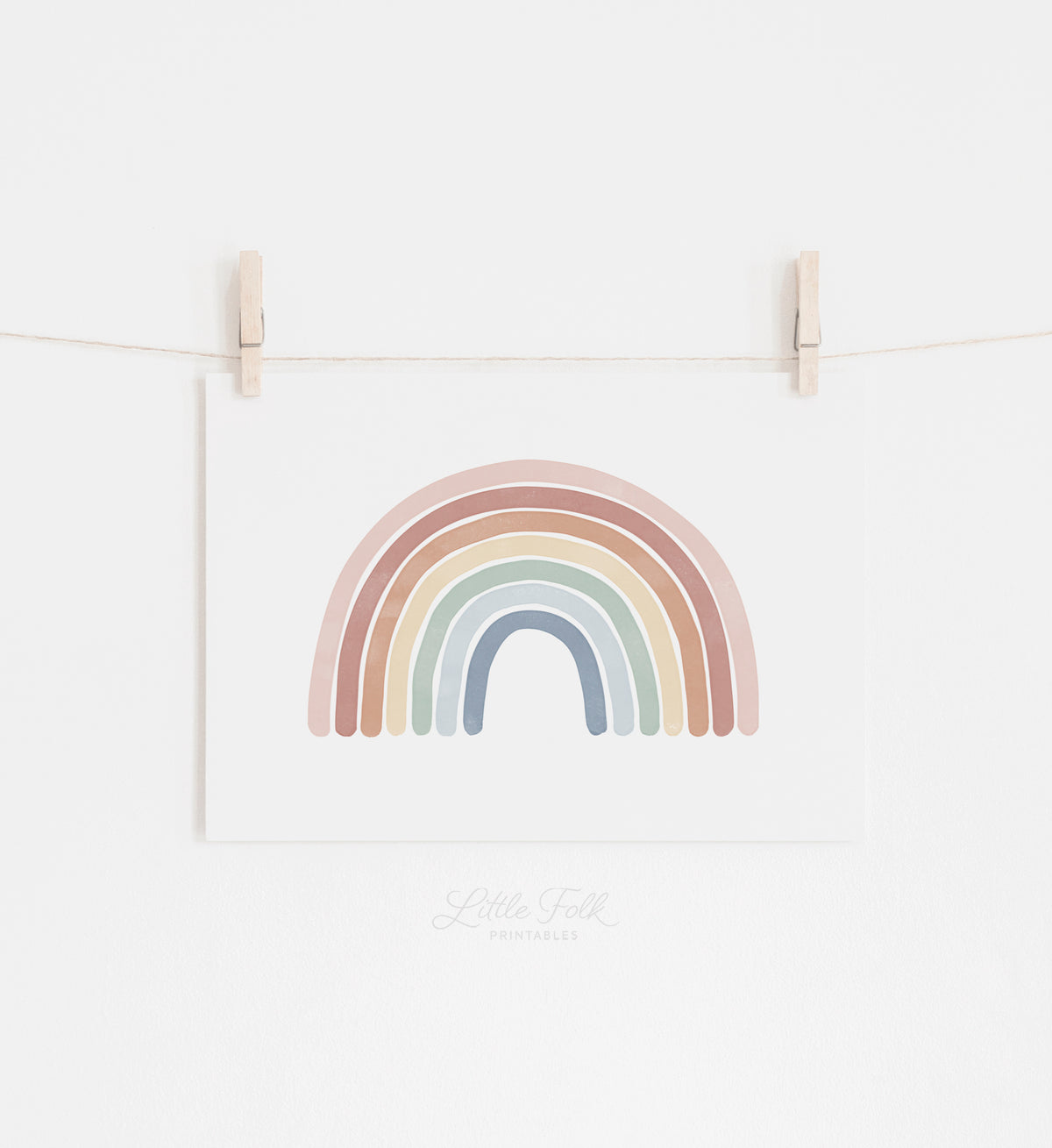 Rainbow Horizontal Print - MRCP