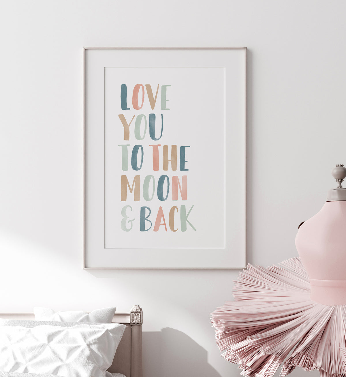 Love You to the Moon and Back Print - MPCP