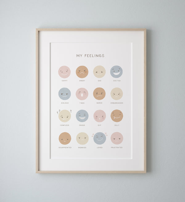 Feelings Print - BHCP - Little Folk Printables