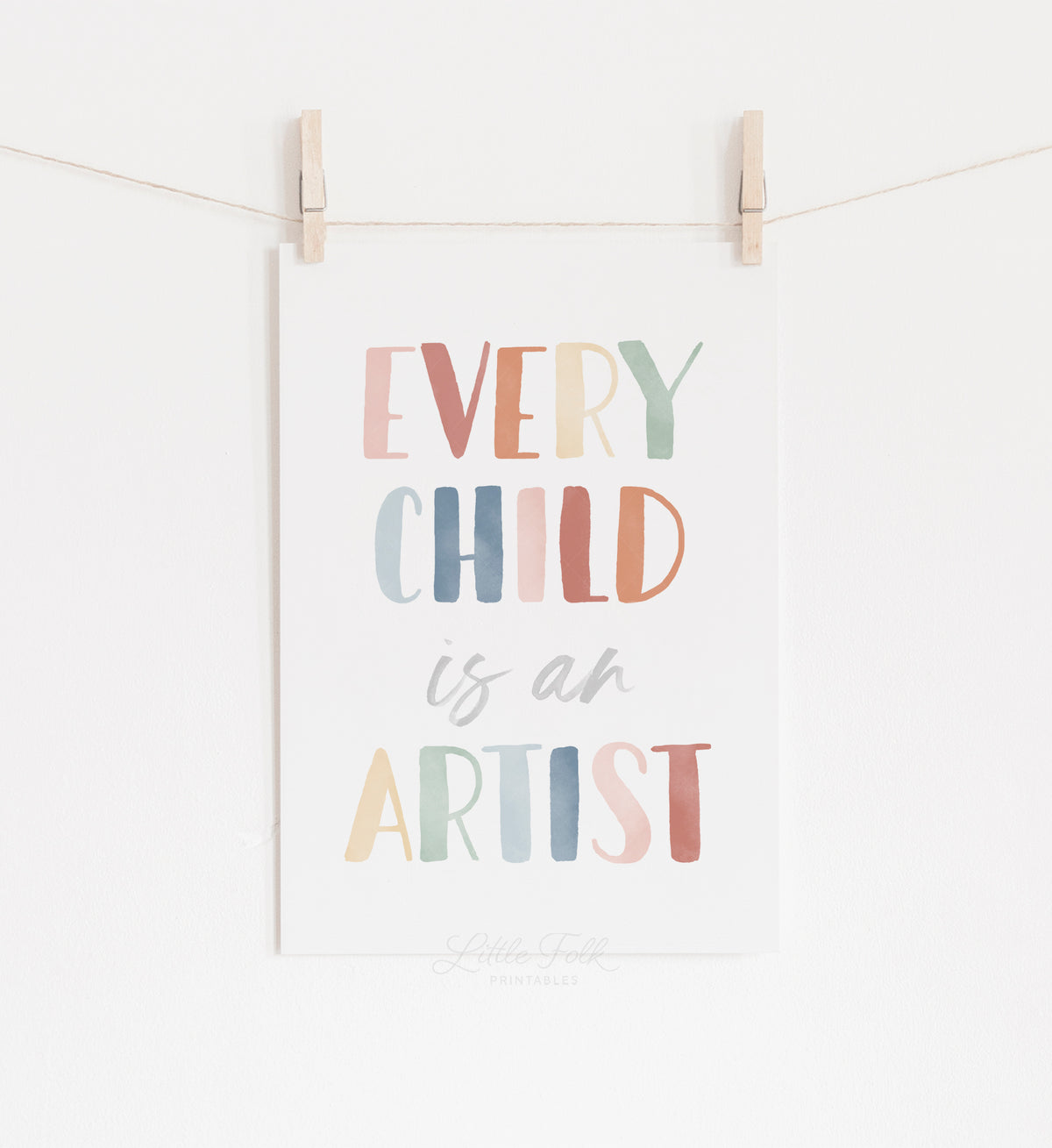 Every Child is an Artist Print - MRCP