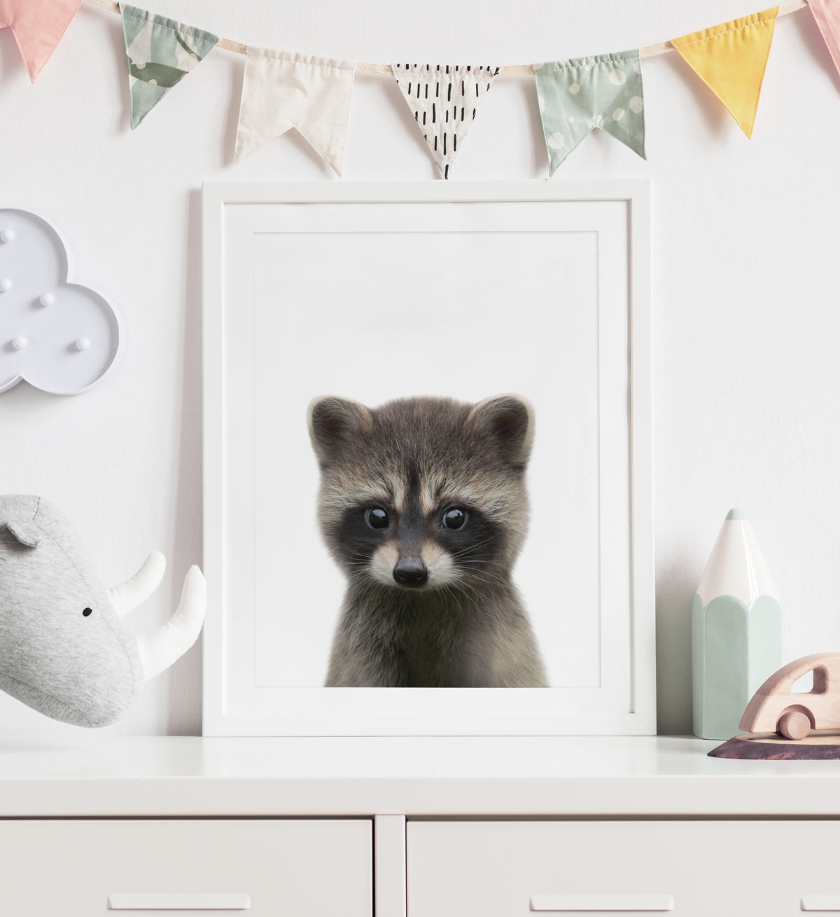 Baby Raccoon Print