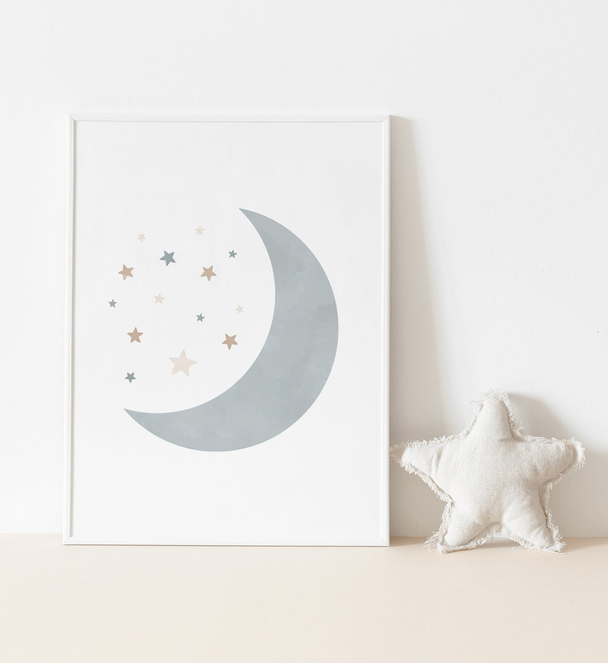 Moon and Stars Print - BNCP