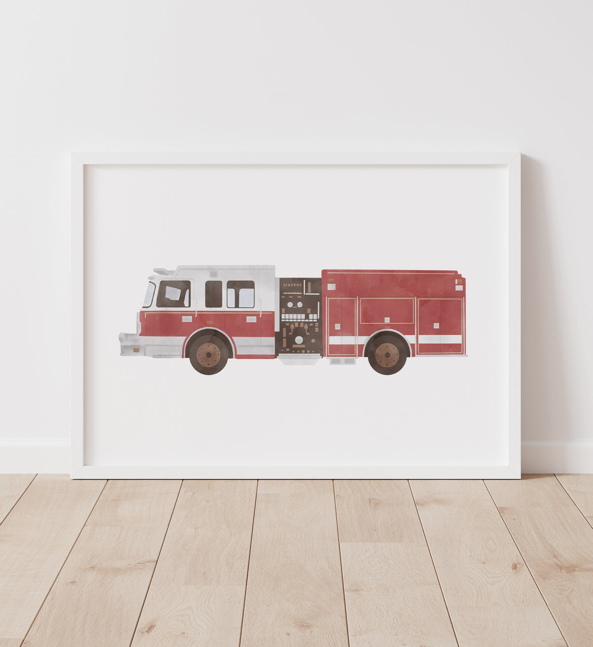 Fire Truck Print