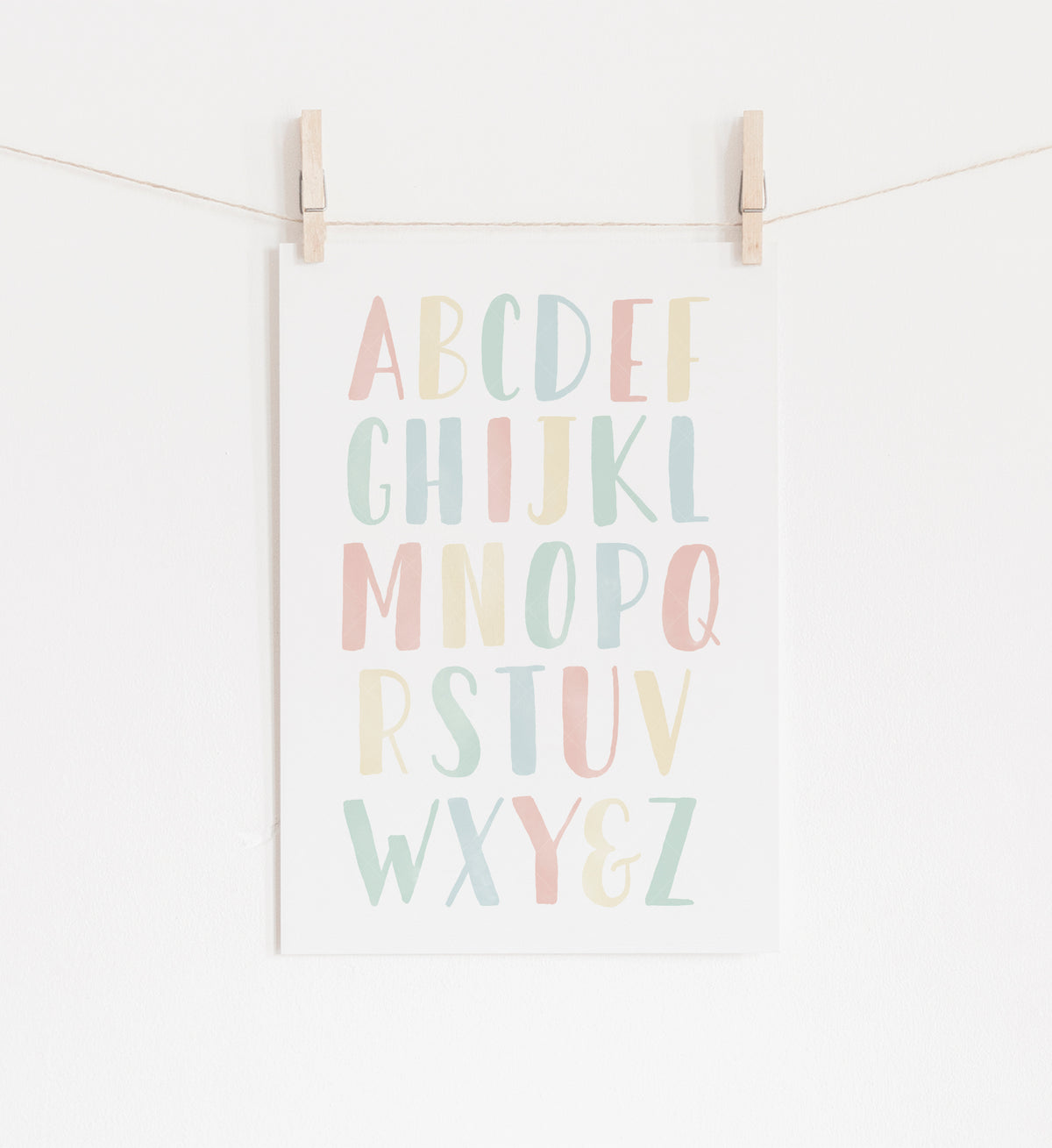 Alphabet Print - LPCP
