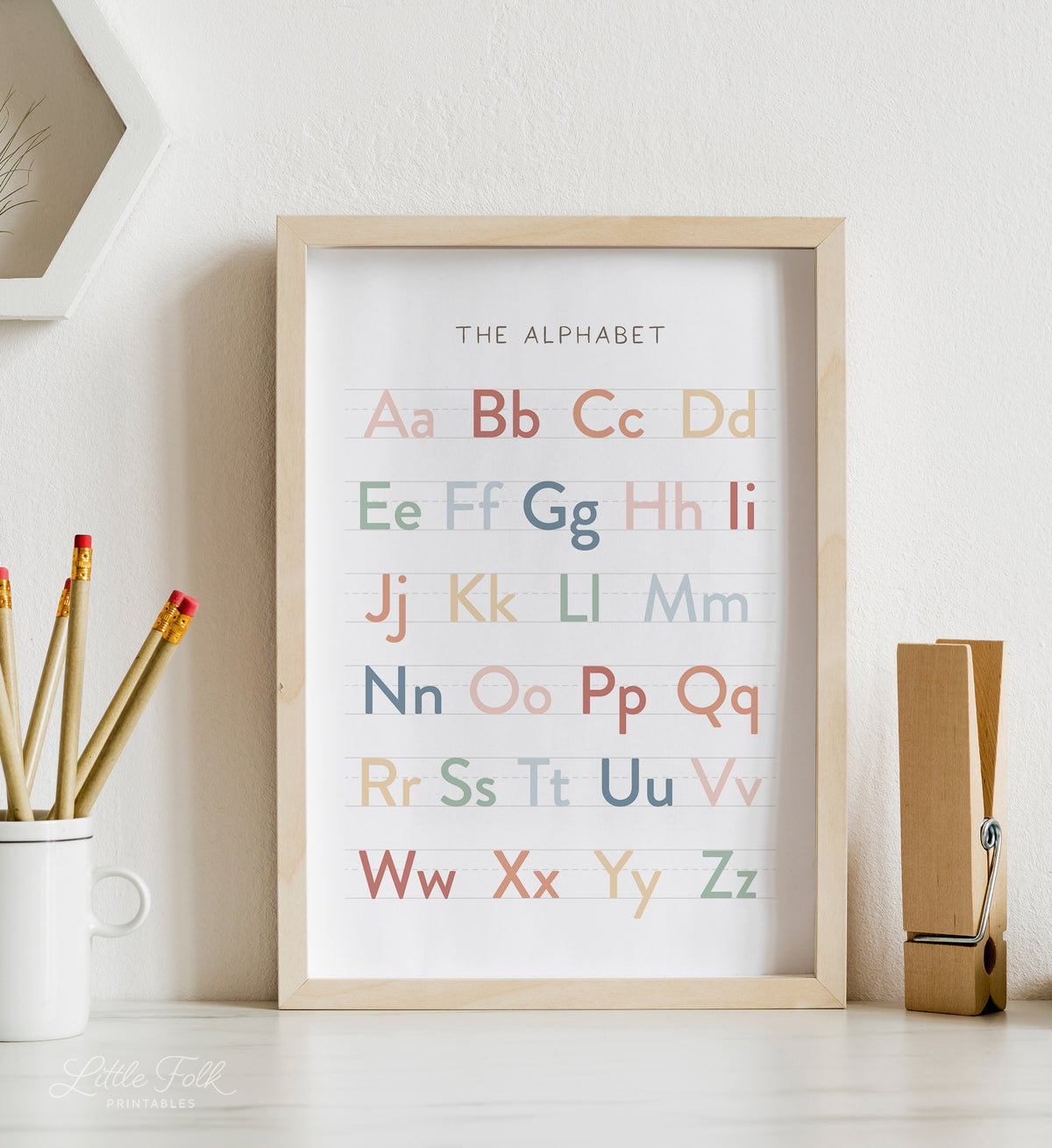 Alphabet Chart Print - MRCP