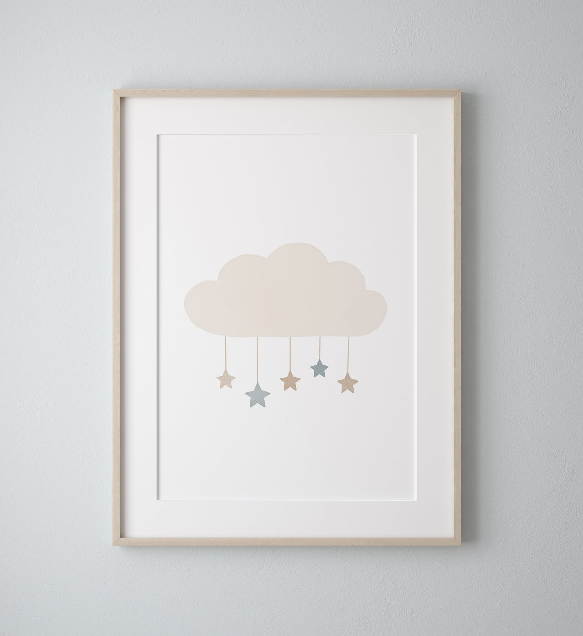 Cloud with Stars Print - BNCP