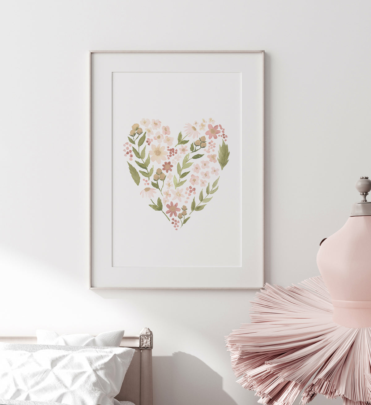 Floral Heart Print - PNCP