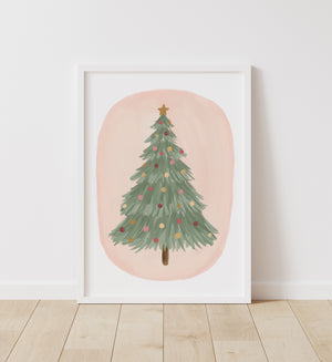 Green Christmas Tree Print - Little Folk Printables