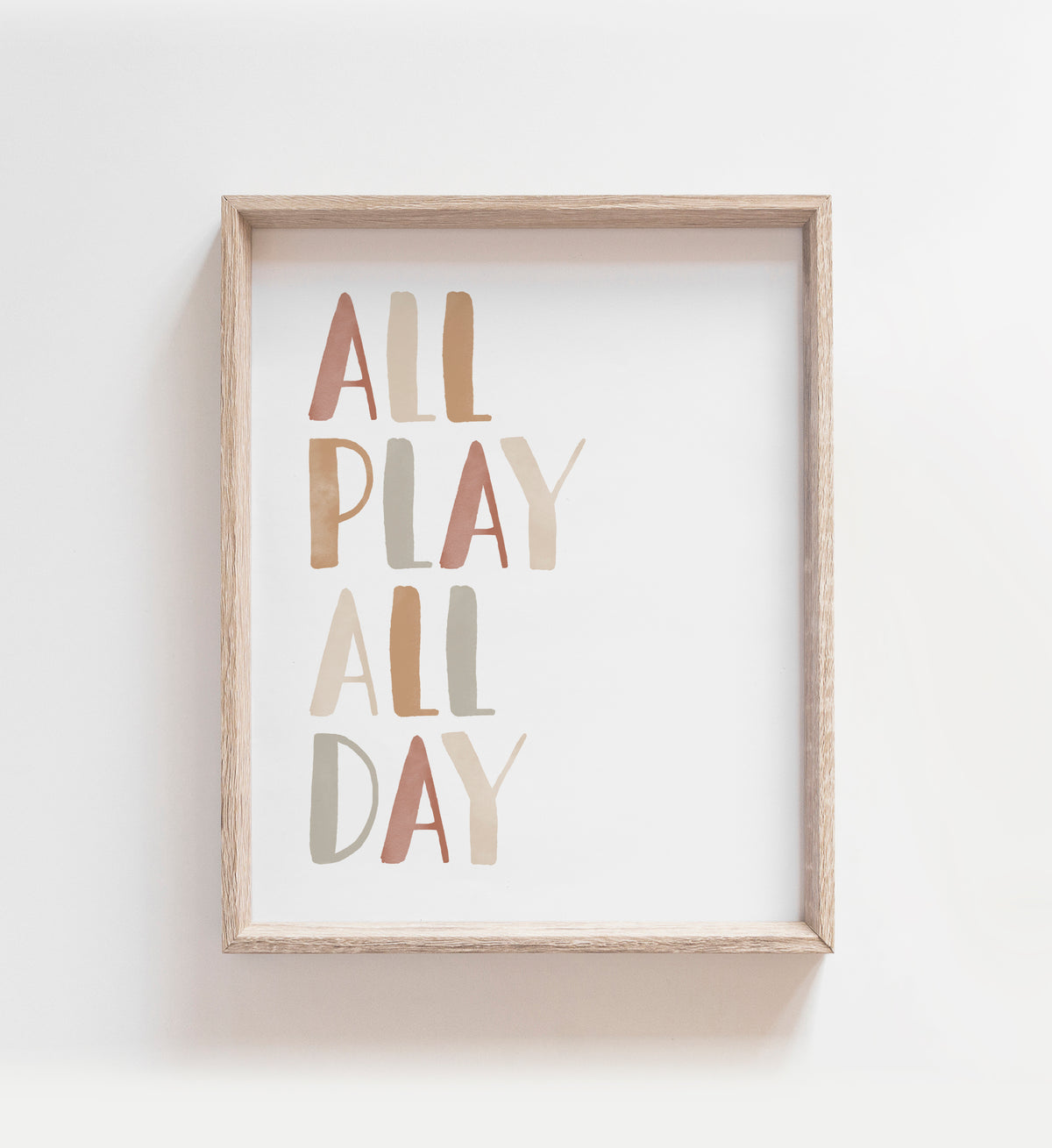 All Play All Day Print - TCCP