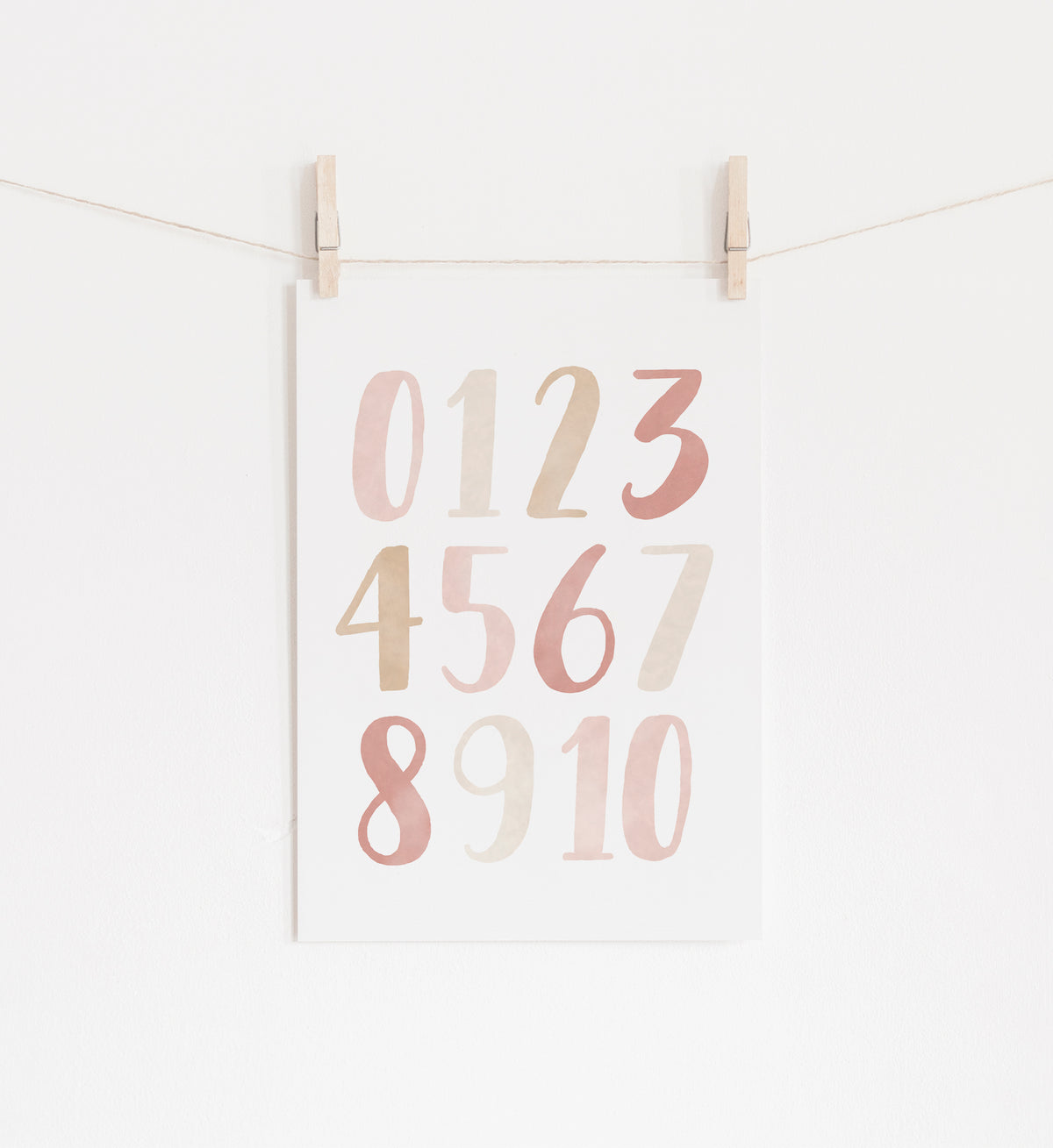 Alphabet and Numbers Set of 2 Prints - PNCP