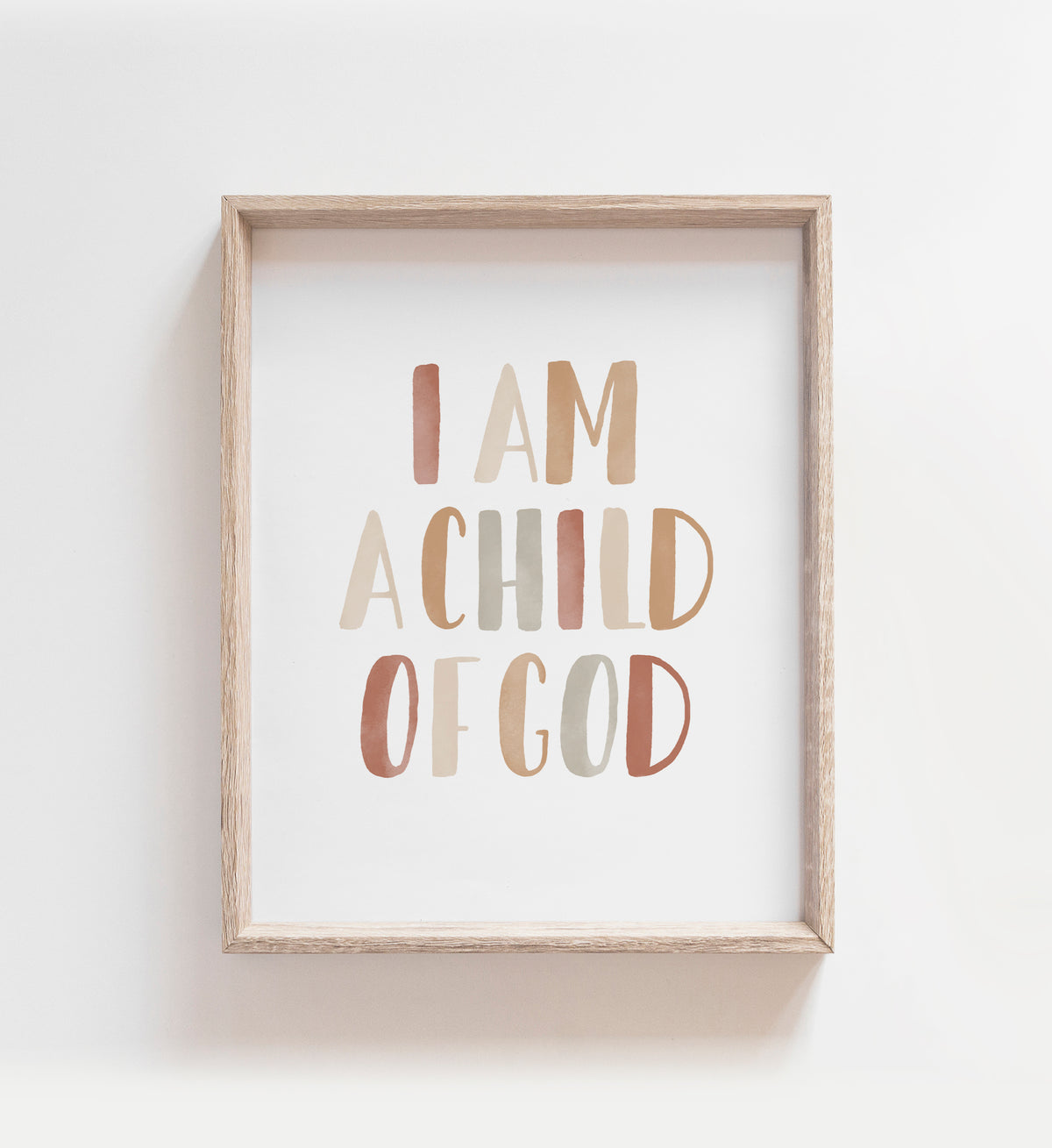 I am a Child of God Print - TCCP