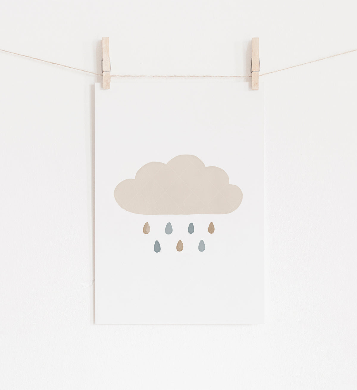 Rainbow, Cloud, and Sun Set of 3 Prints - BNCP