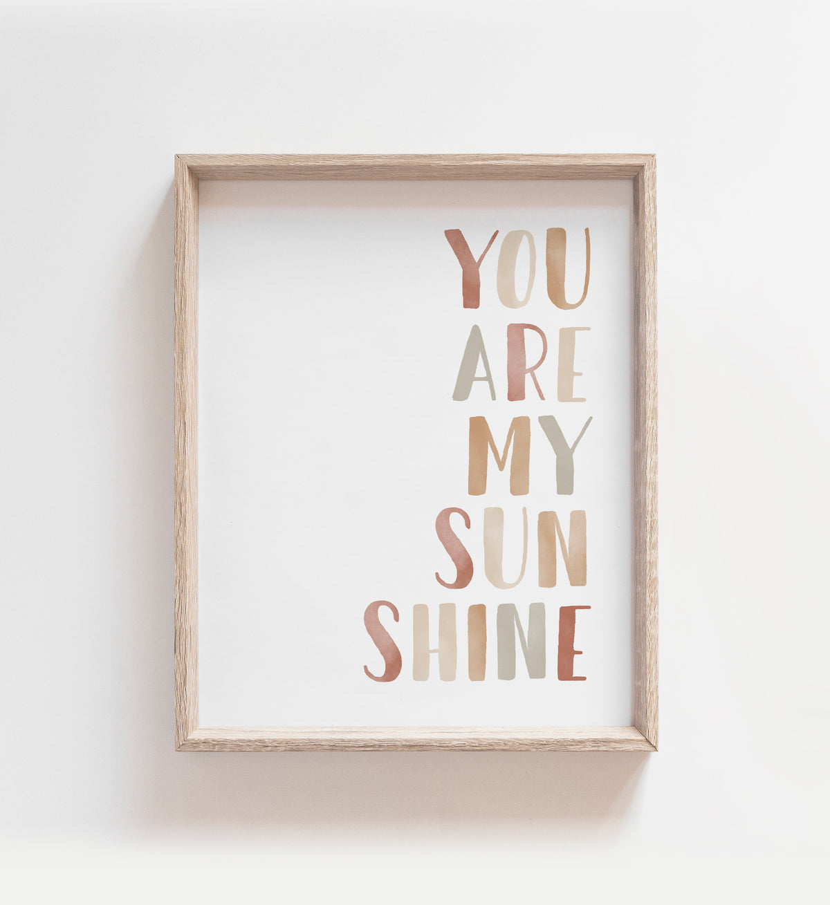 You Are My Sunshine Print - TCCP