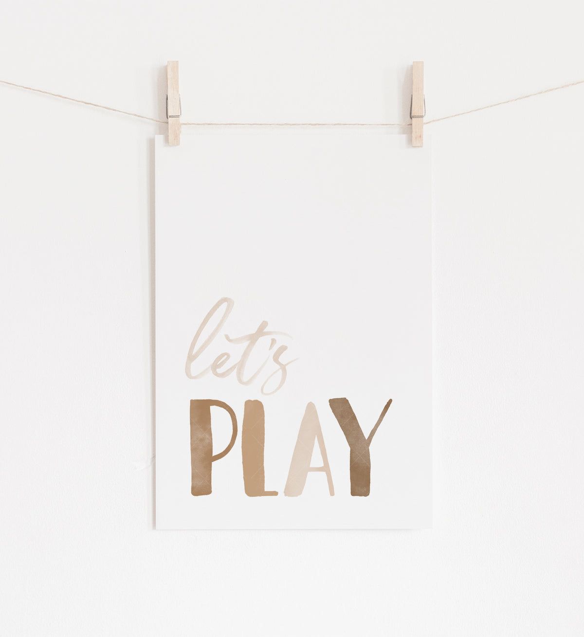 Let&#39;s Read, Let&#39;s Play Set of 2 Prints - BRCP