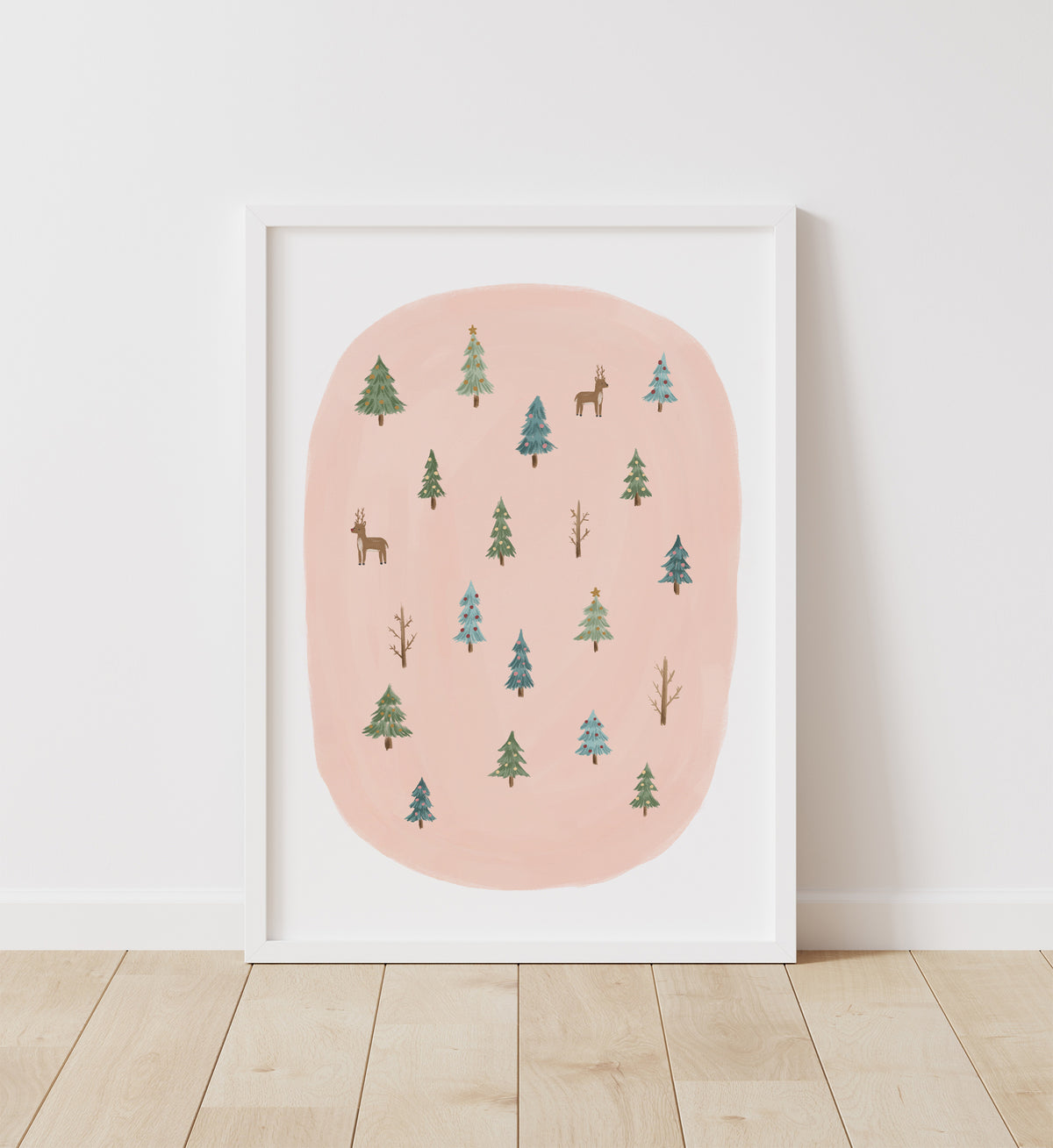 Christmas Trees Print