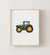 Tractor Print - Green