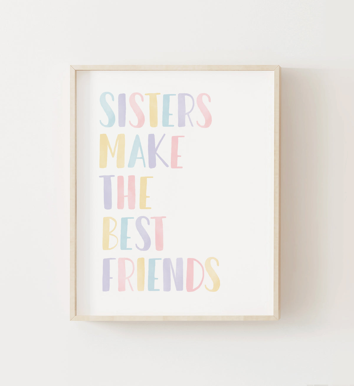 Sisters Make the Best Friends - Cotton Candy