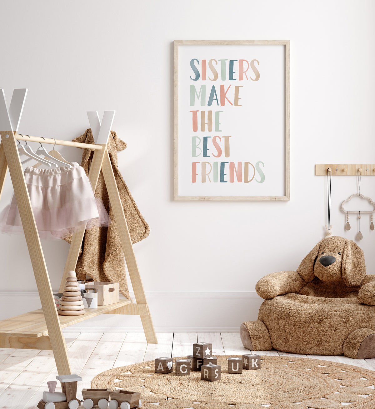 Sisters Make the Best Friends Print - MPCP