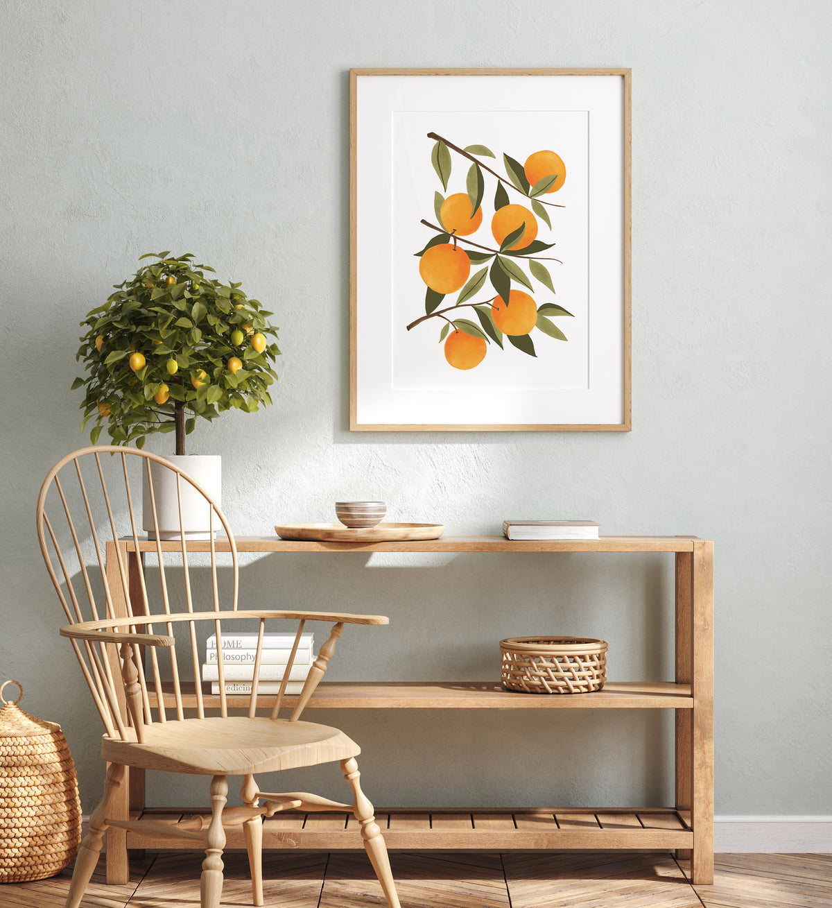 Oranges Botanical Print