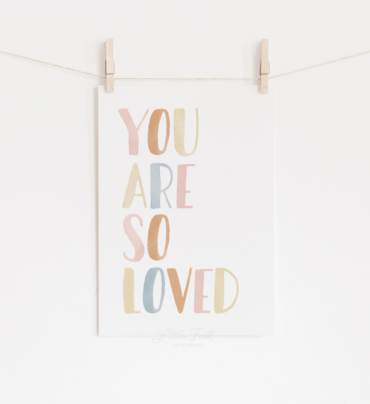 You Are So Loved Print - BHCP