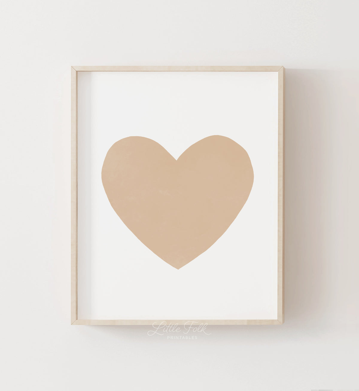 Gold Heart Print - PNCP