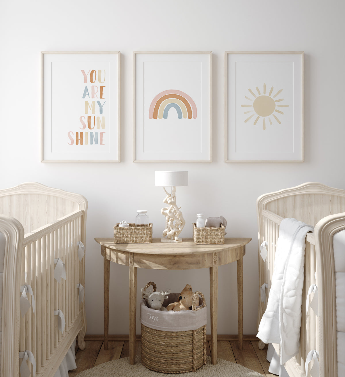 Rainbow, Sunshine &amp; Sun Set of 3 Prints - BHCP
