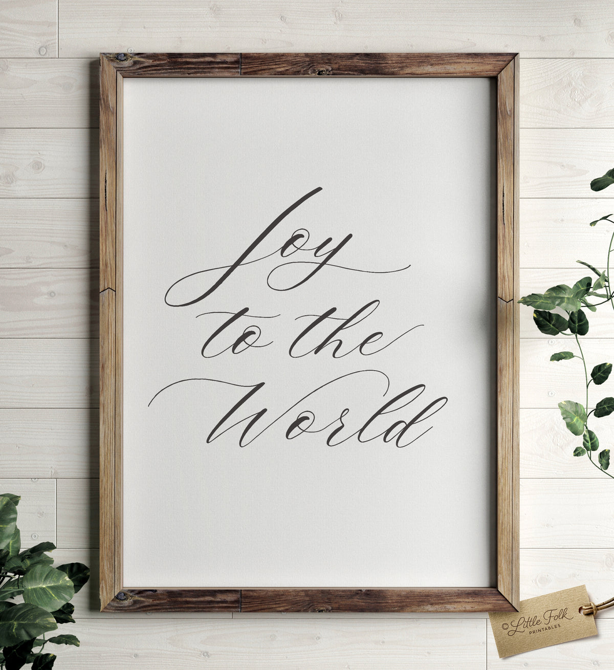Joy to the World Print