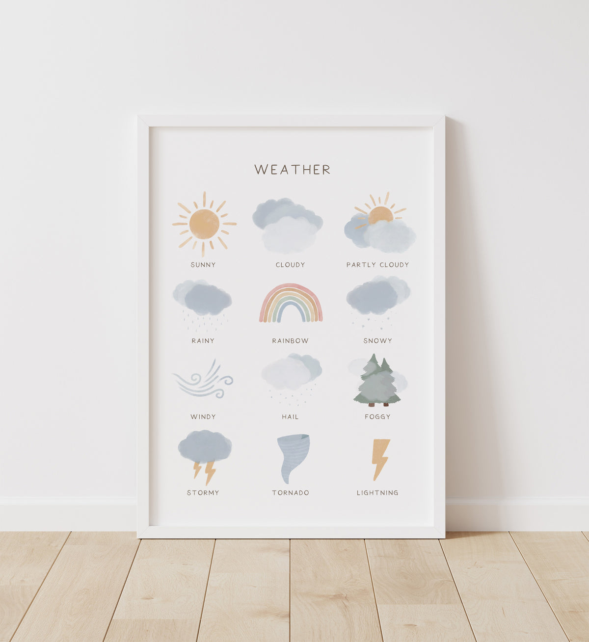 Educational Set of 6 Prints - SNCP