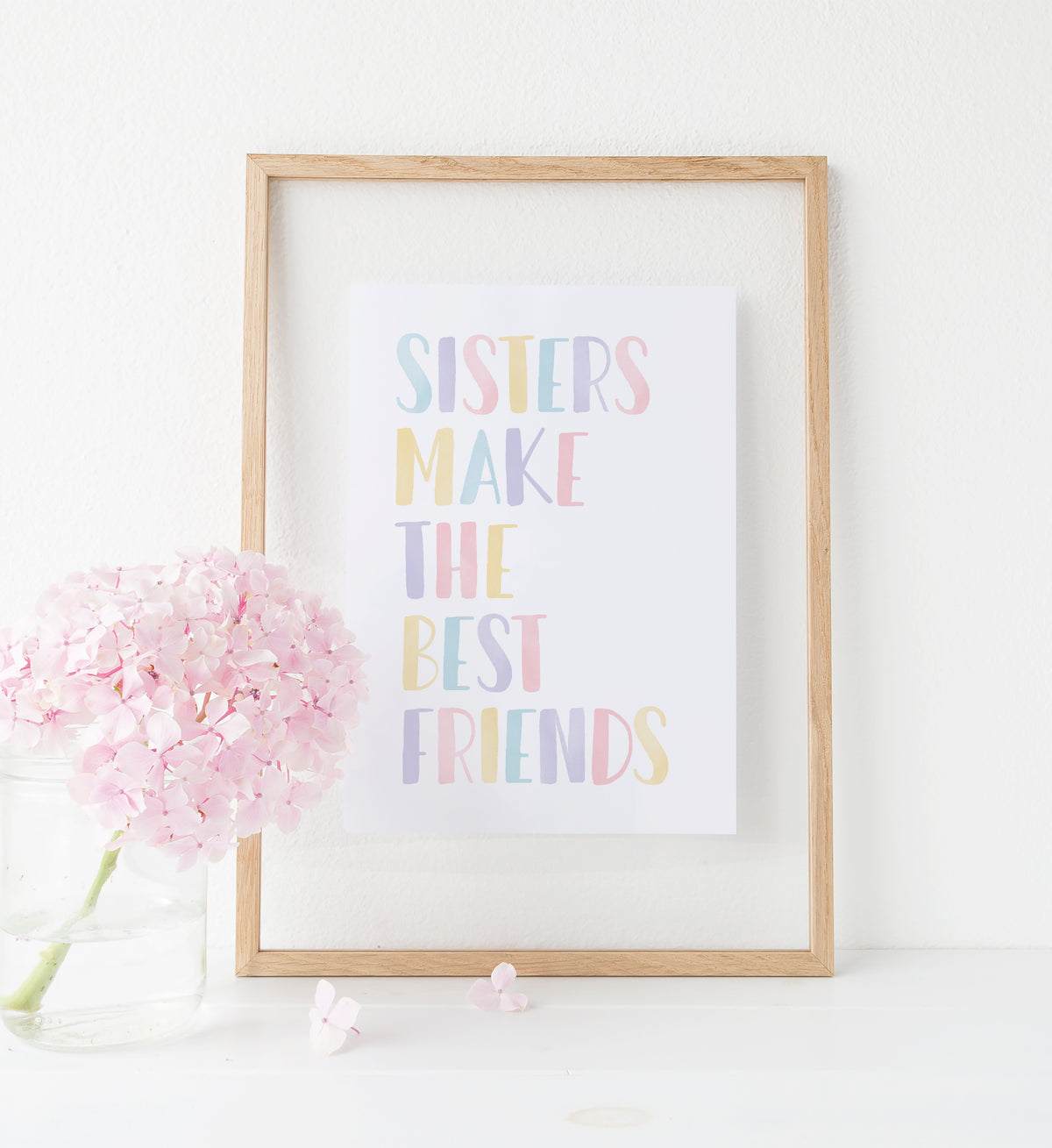 Sisters Make the Best Friends - Cotton Candy