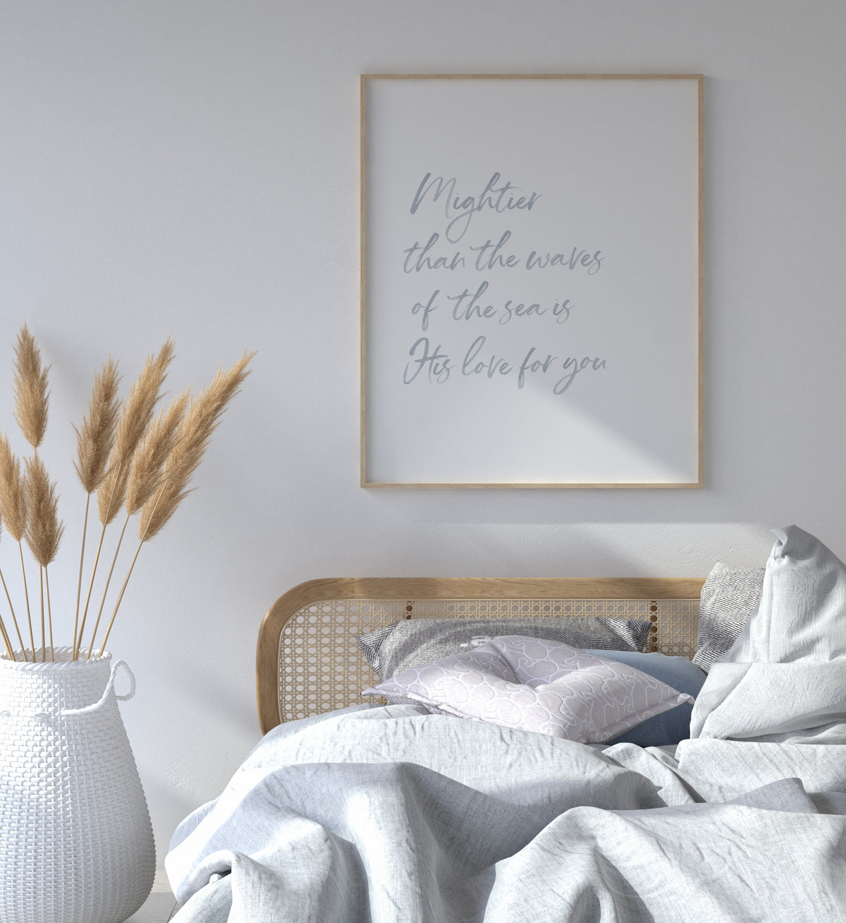 Mightier than the Waves of the Sea Print