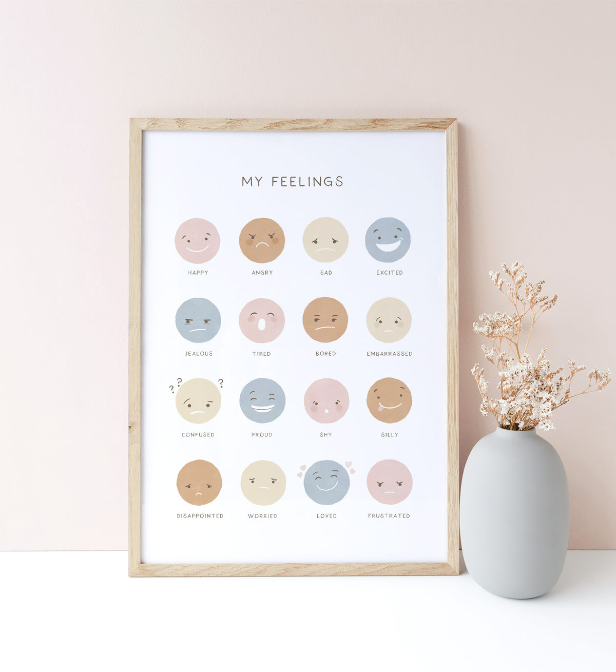 Feelings Print - BHCP - Little Folk Printables