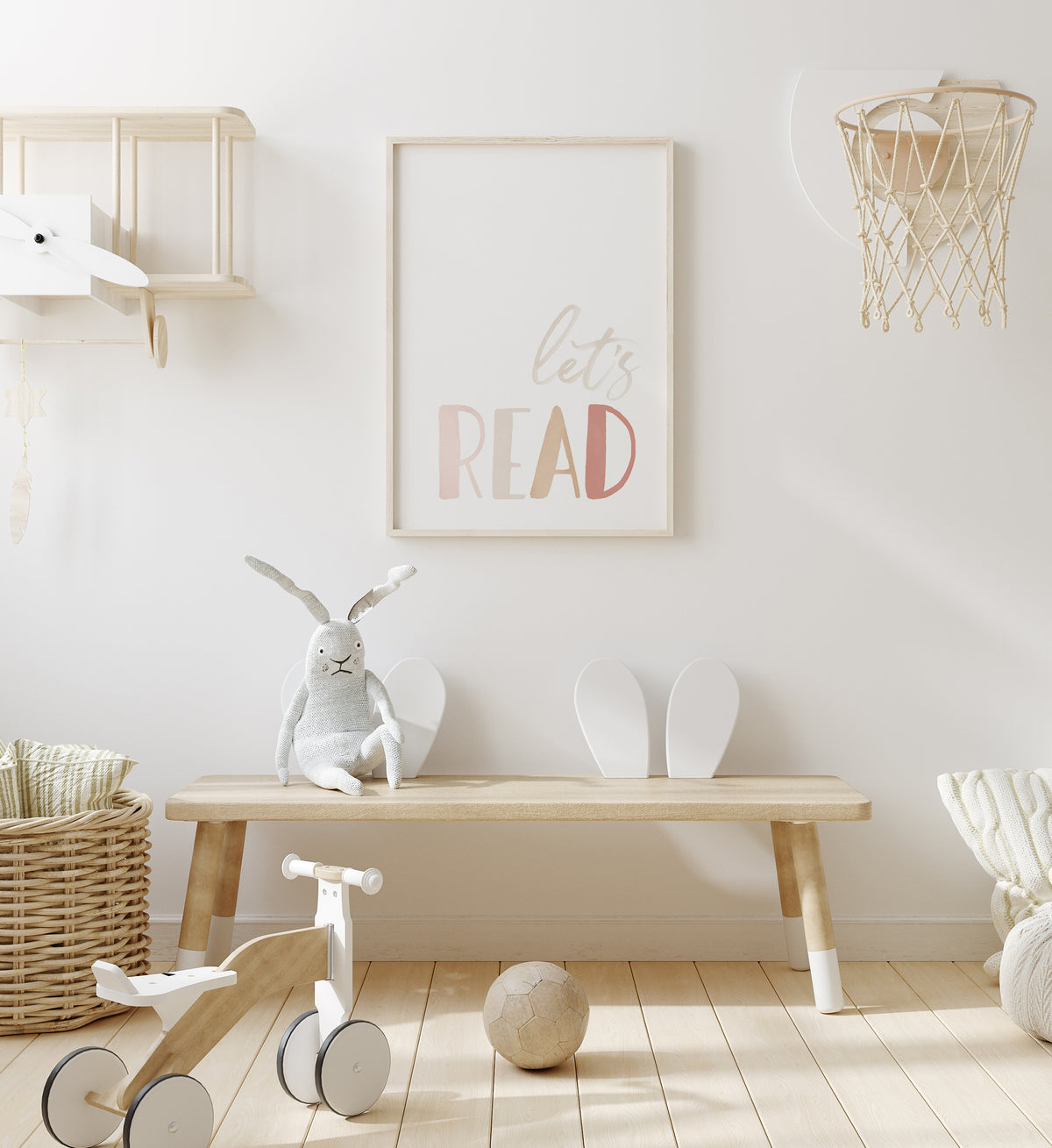 Let&#39;s Read, Let&#39;s Play Set of 2 Prints - PNCP